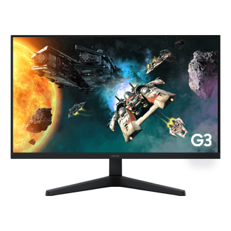 24/27 Inch Essential Monitor G3 G31H FHD 144Hz Front Black 