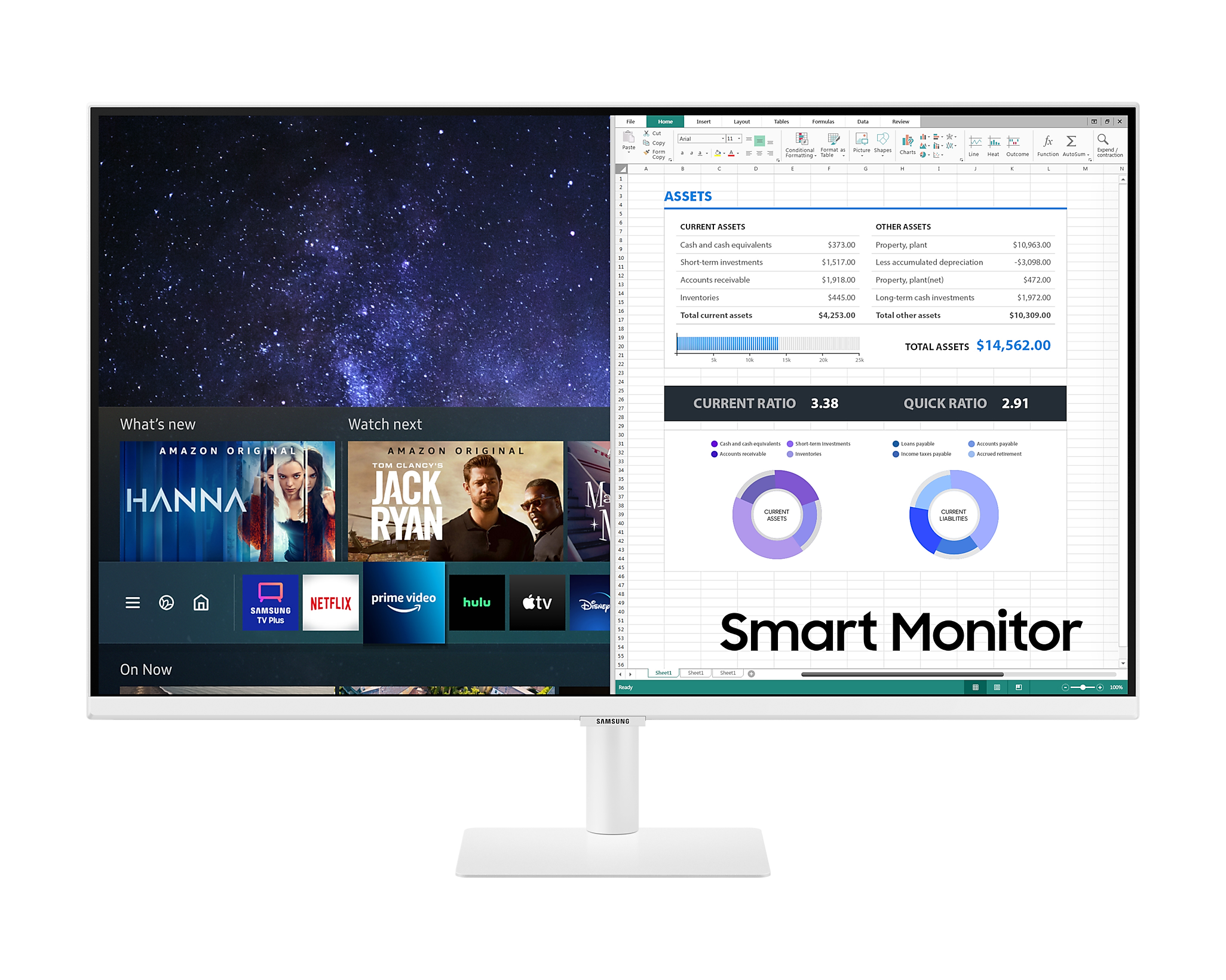 Smart Monitor with Do-It-All Screen (32") LS32AM501NWXXL