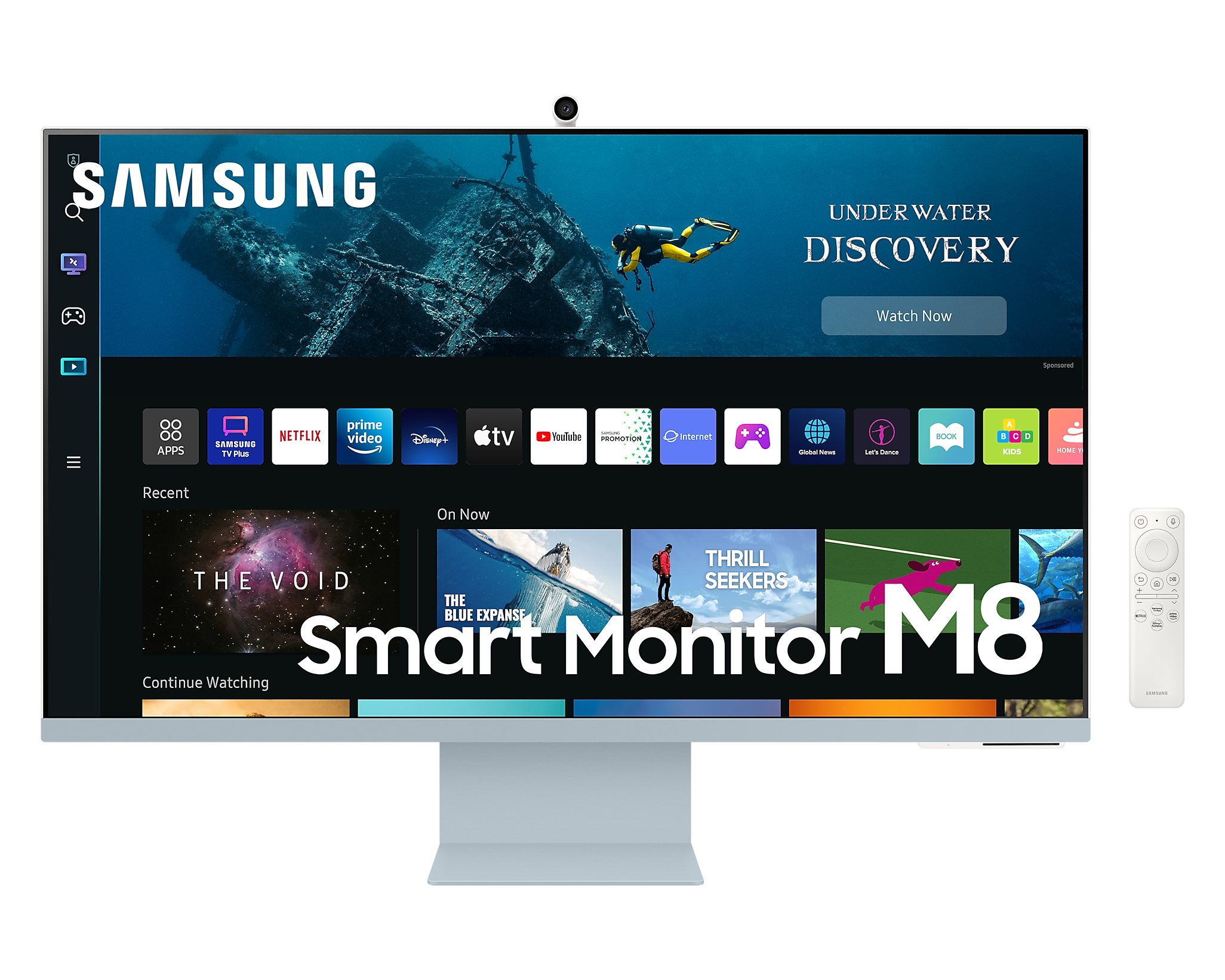 80cm (32") M8 UHD Smart Monitor with Smart TV Experience