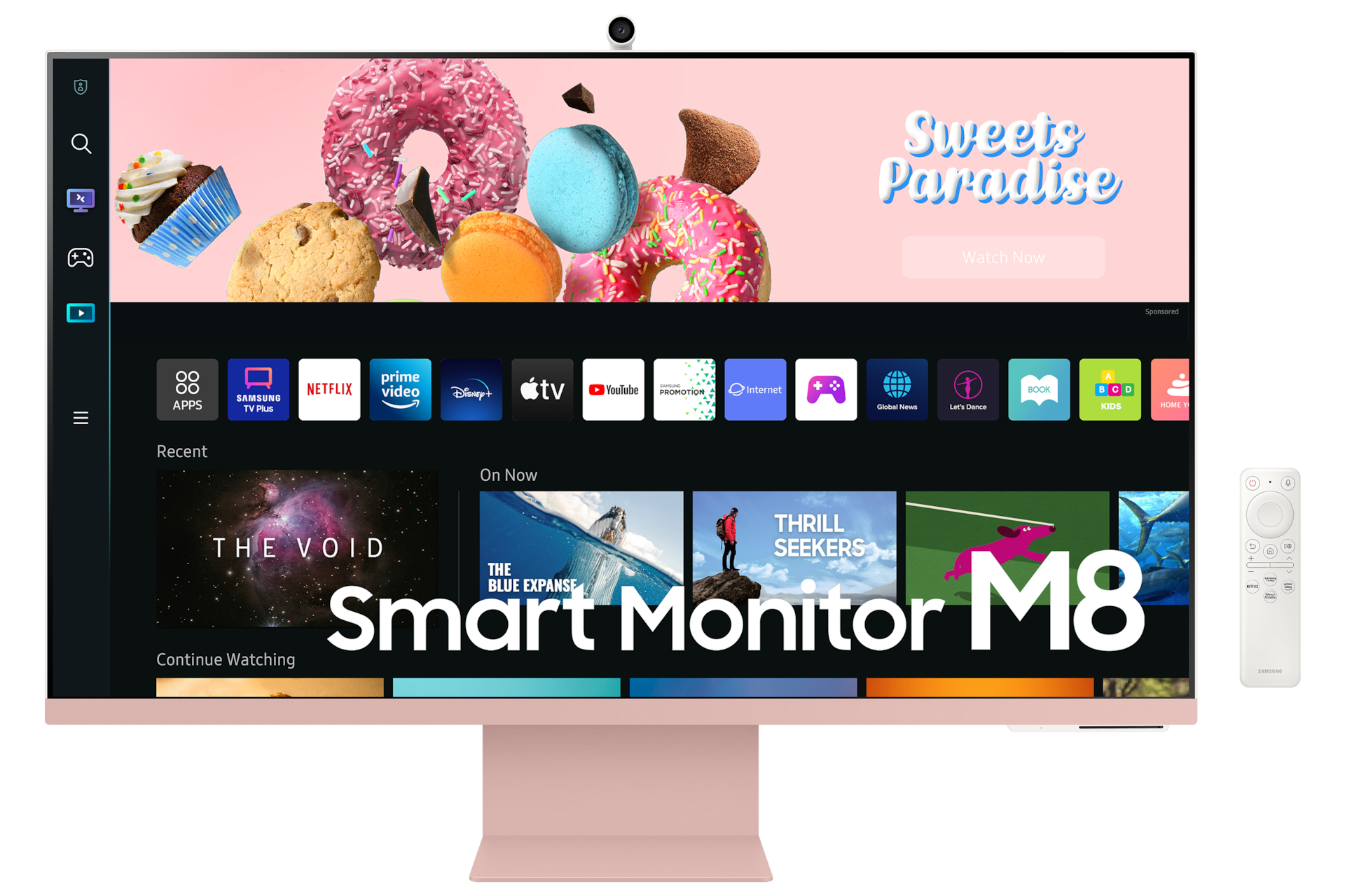 81.3cm (32") M8 UHD Smart Monitor with Smart TV Experience