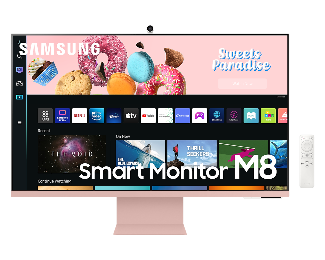 81.3cm (32") M8 UHD Smart Monitor with Smart TV Experience