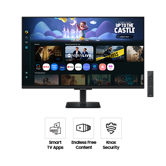 80 cm (32) M5 FHD Smart Monitor with Smart TV experience Black