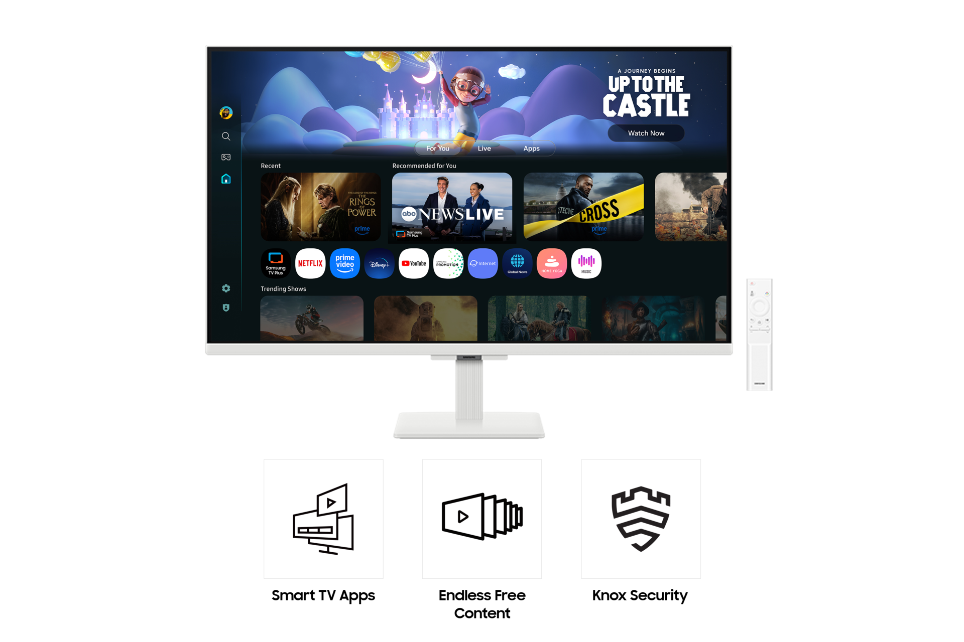 80 cm (32) M5 FHD Smart Monitor with Smart TV experience White