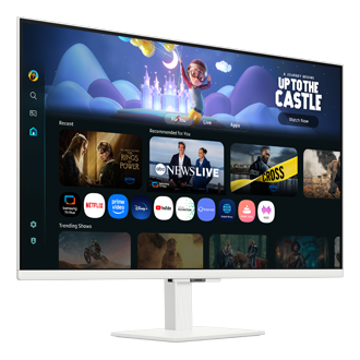 80 cm (32) M5 FHD Smart Monitor with Smart TV experience L-Perspective White 