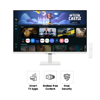 80 cm (32) M5 FHD Smart Monitor with Smart TV experience White