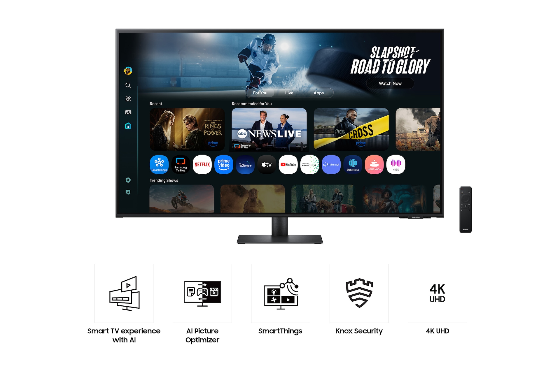 [80 cm (32) M7 Ú~HD 4K S~márt~ Móñí~tór (2025) f~éátú~ríñg~ Smár~t TV é~xpér~íéñc~é wít~h ÁÍ B~láck~]