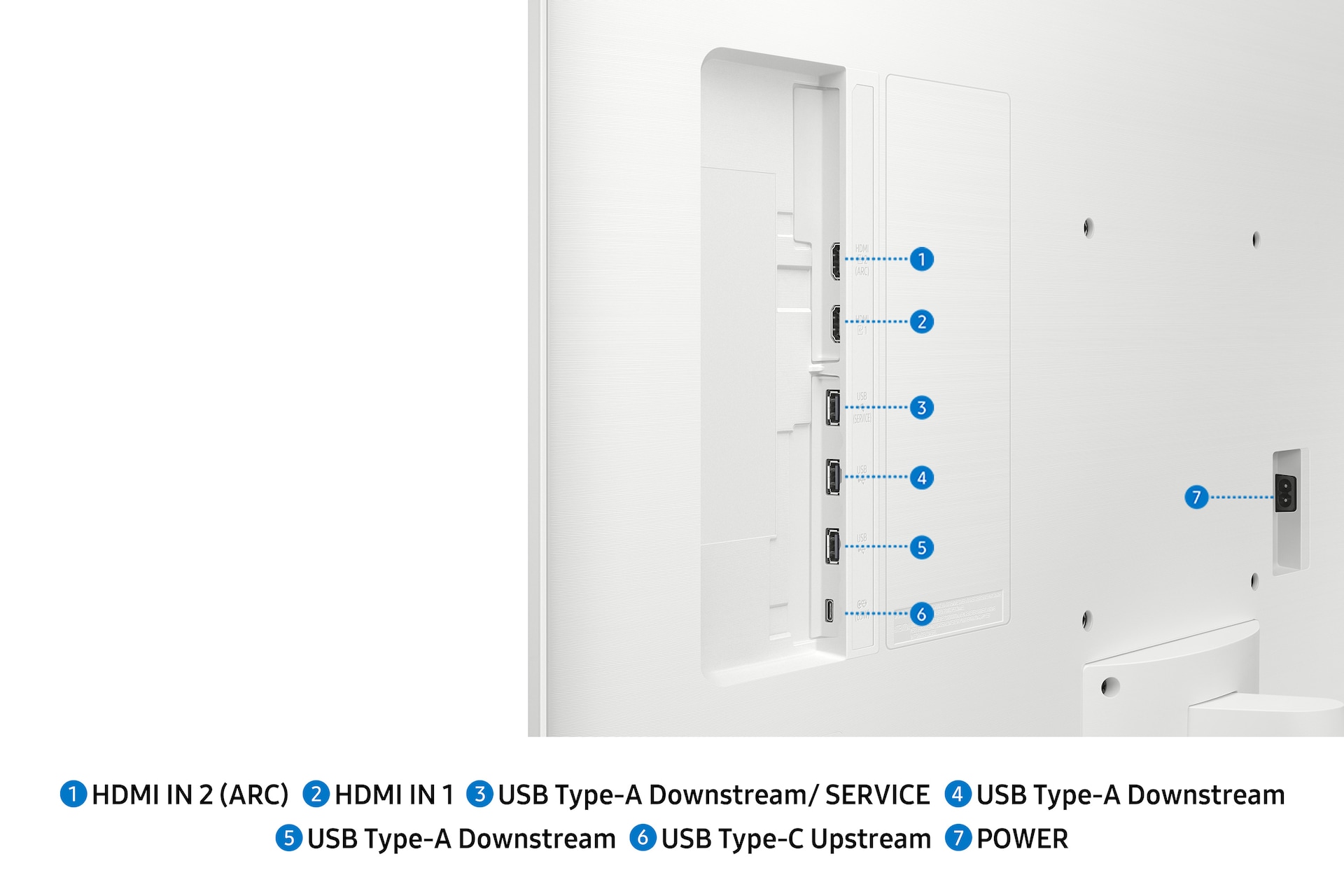 80 cm (32) M7 UHD 4K Smart Monitor (2025) featuring Smart TV experience with AI White