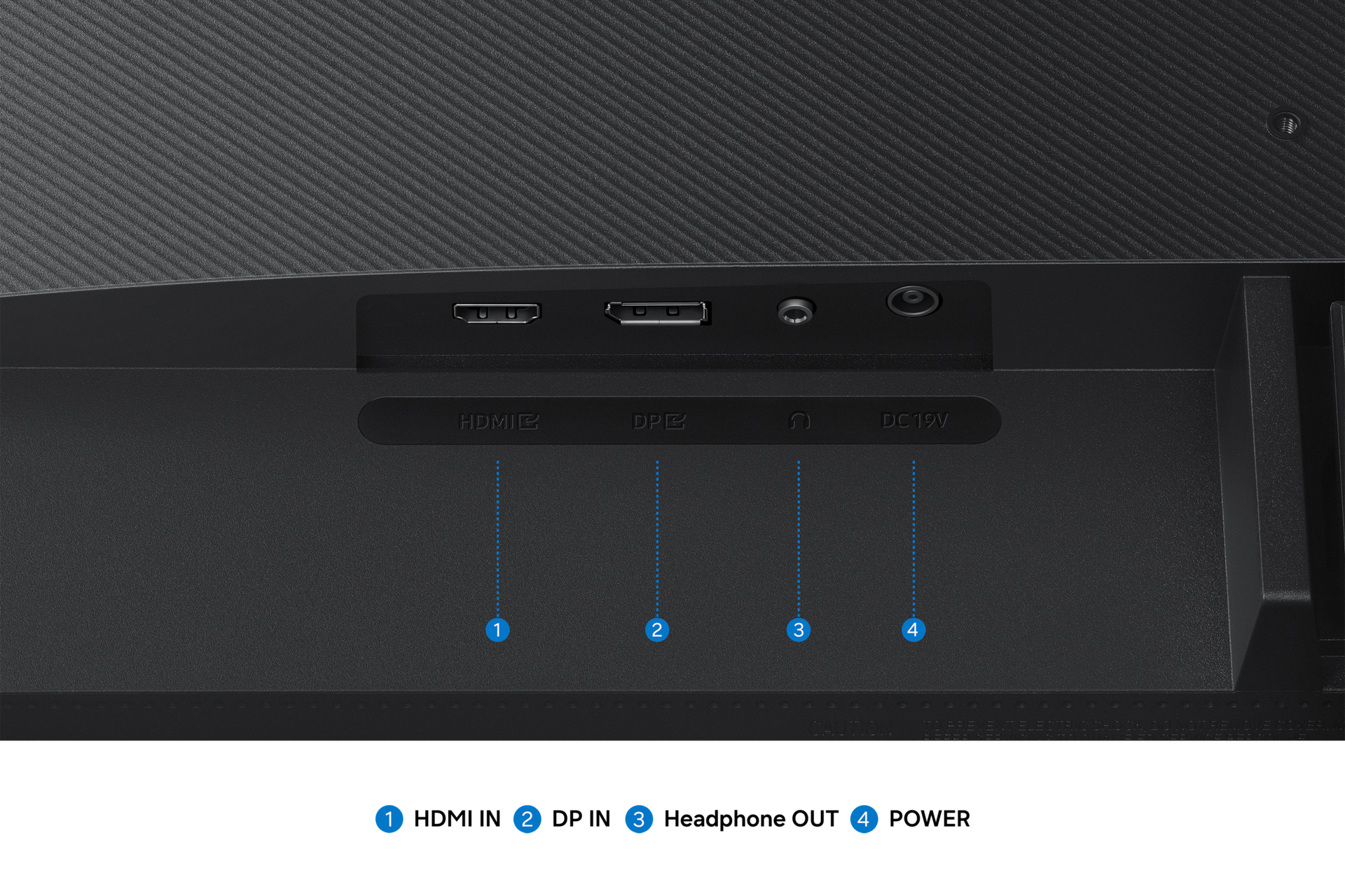27"/ 32" ViewFinity S7 S71H 4K UHD Monitor Detail-Connectivity Black 