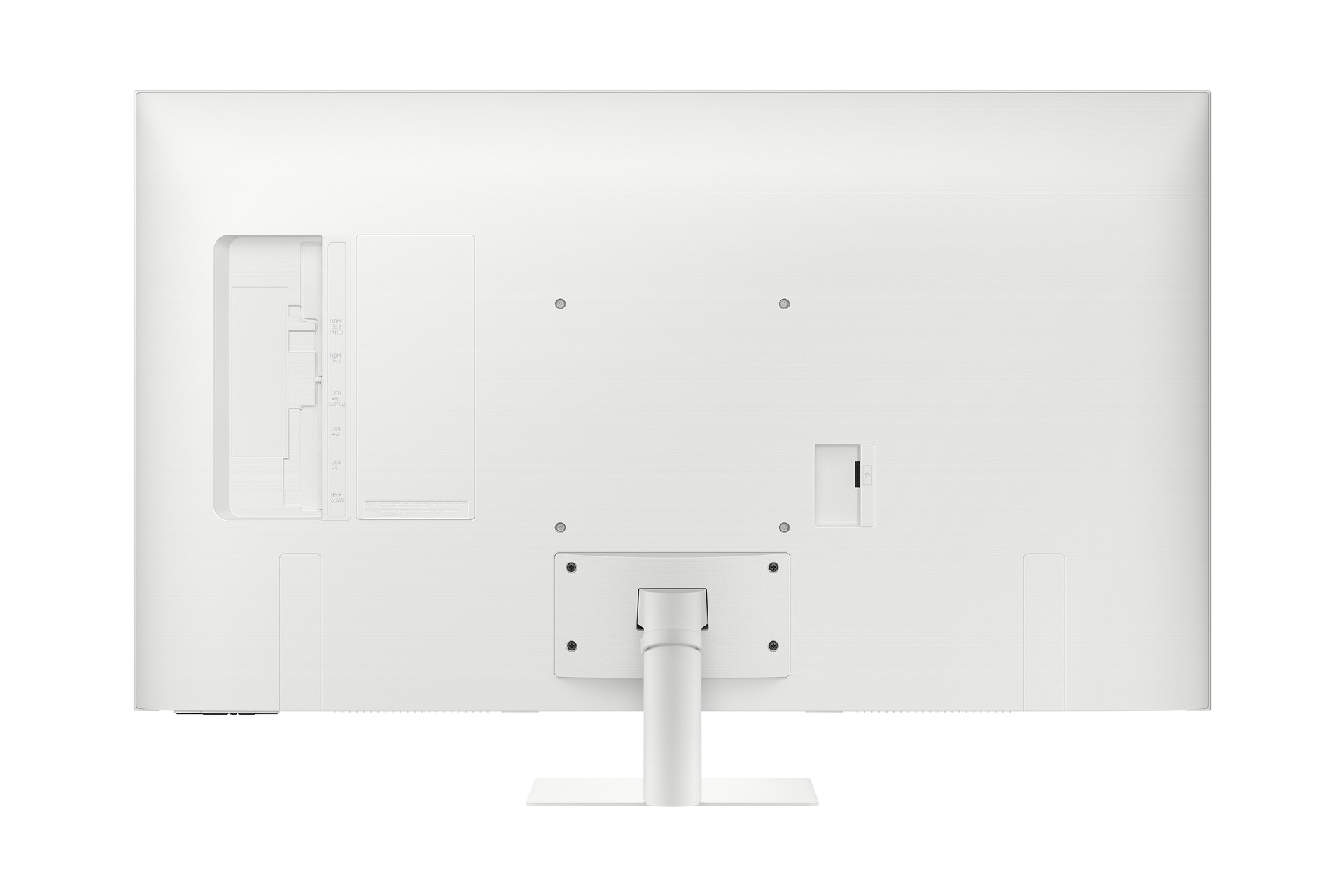 1.08 m (43) M7 UHD 4K Smart Monitor (2025) featuring Smart TV experience with AI White