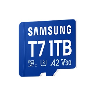T7 MicroSD Cards Blue