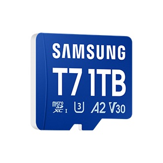 T7 MicroSD Cards Blue