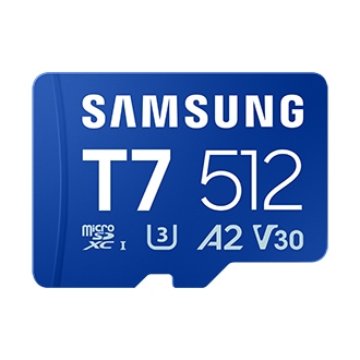 T7 microSD Cards Blue
