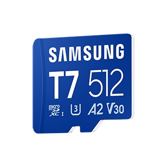T7 microSD Cards Blue