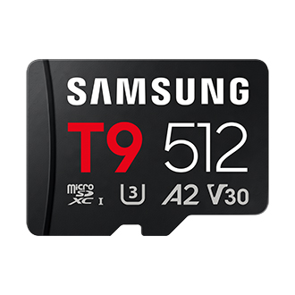 T9 microSD Cards Black