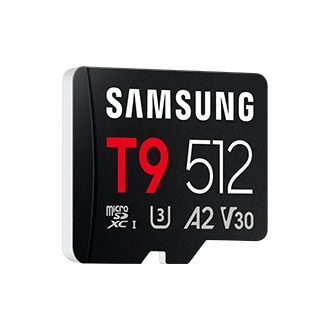 T9 microSD Cards Black