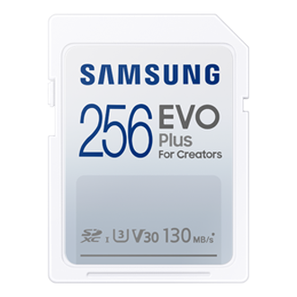 EVO Plus Full-Size SDXC Card 256GB Memory & Storage - MB-SC256K/AM