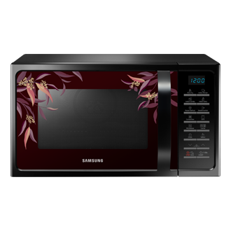 Samsung 28 L Convection Microwave Oven (MC28H5025VP/TL, Black with