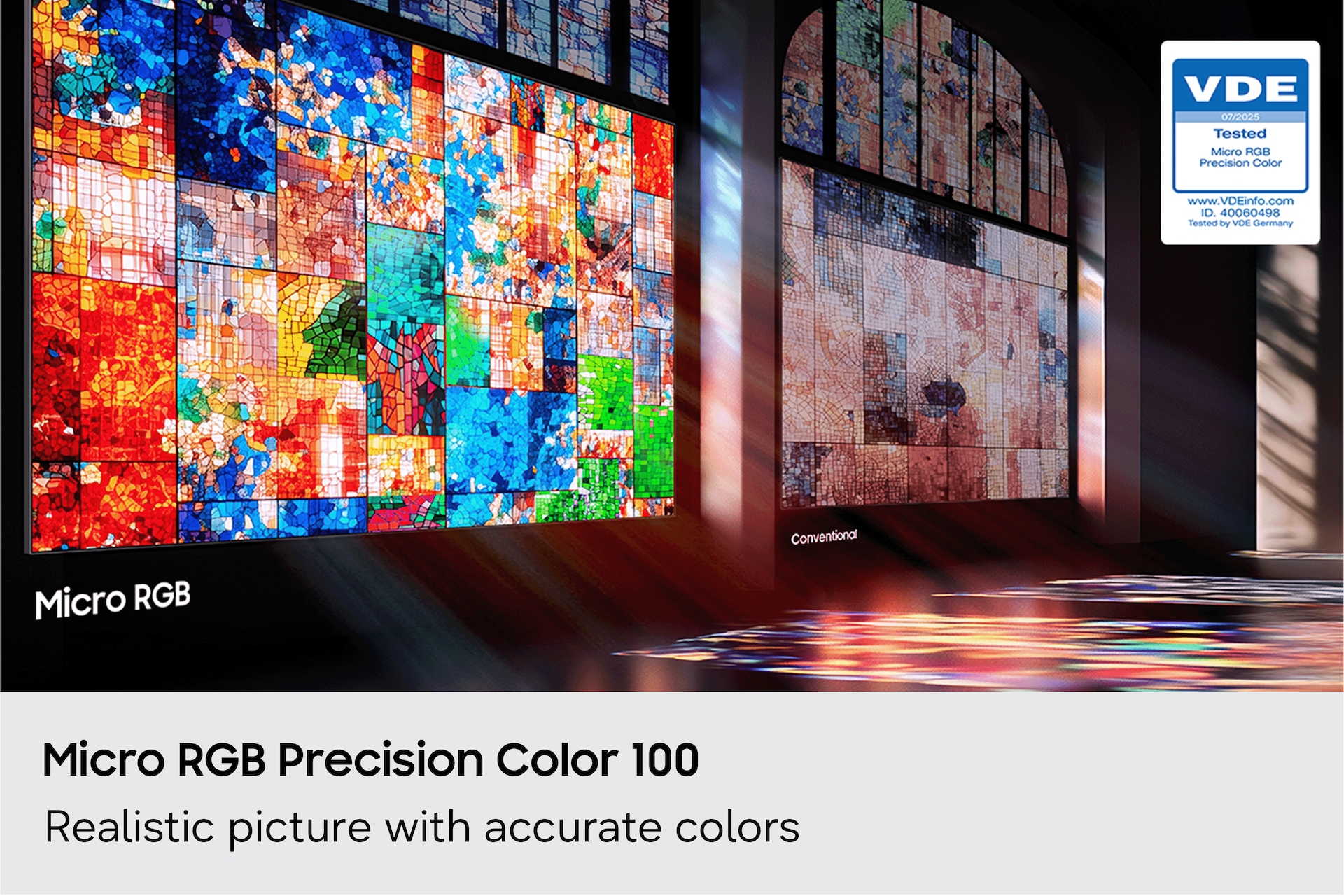 2.53 m (100) Micro RGB R85H 4K Smart TV (2026) Black