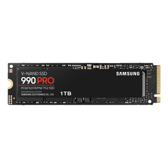 990 PRO PCIe 4.0 NVMe M.2 SSD MZ-V9P1T0BW | Samsung India