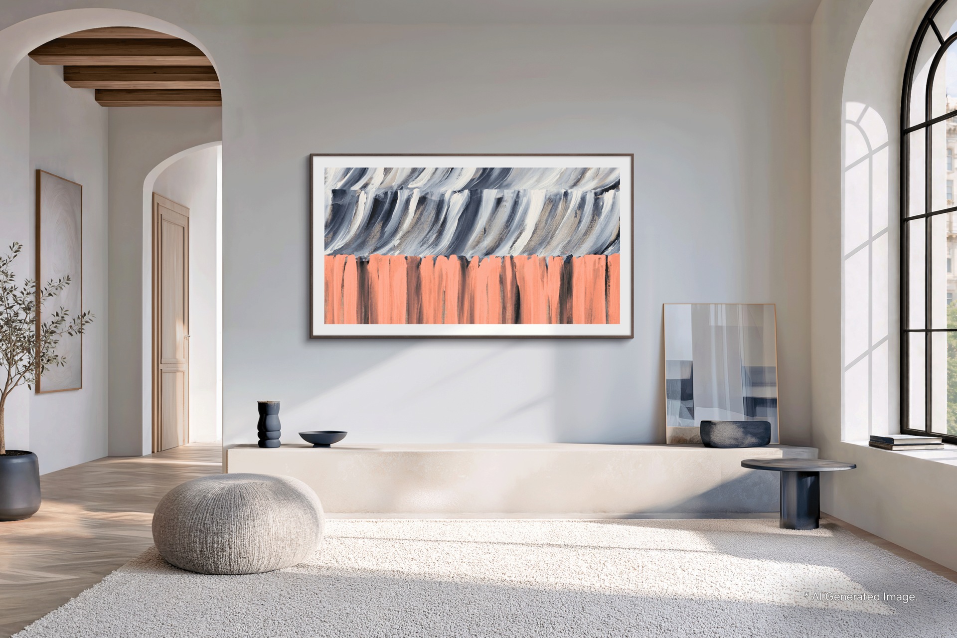 1.08 m (43) LS03H The Frame 4K Smart TV (2026) Black