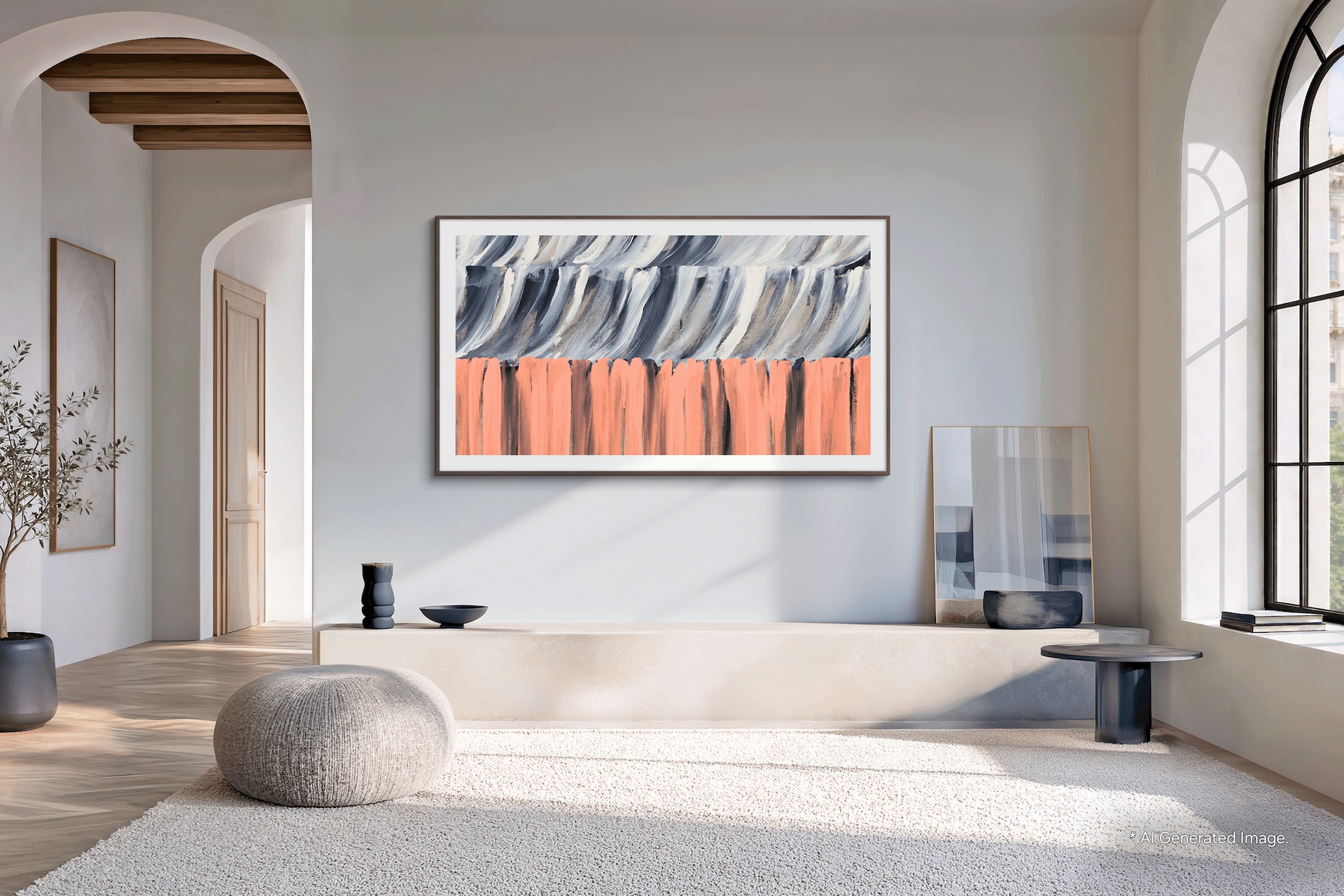 1.38 m (55) LS03H The Frame 4K Smart TV (2026) Black