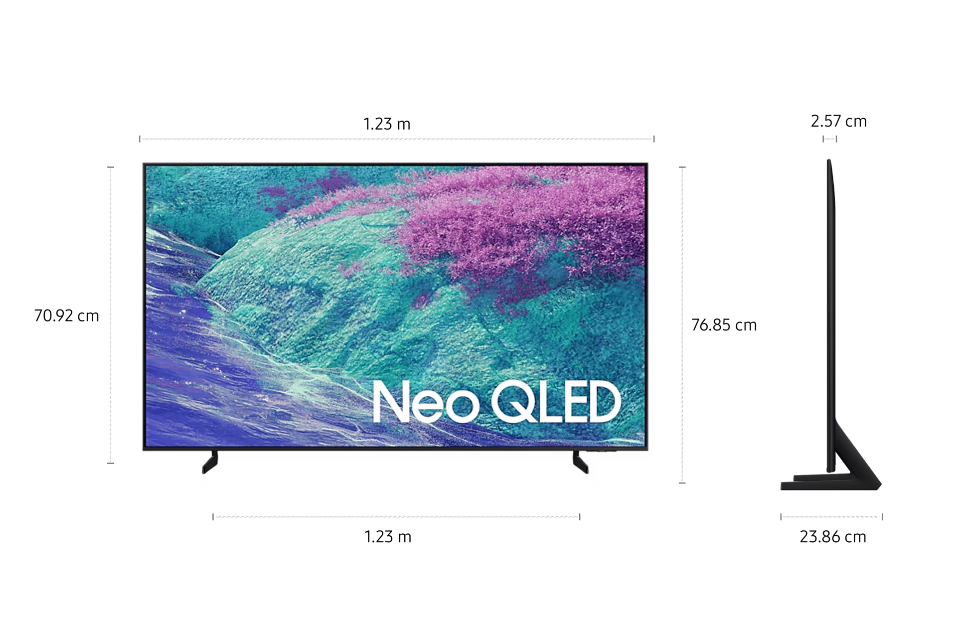 1.38 m (55) Neo QLED QN1EF 4K Samsung Vision AI Smart TV Black