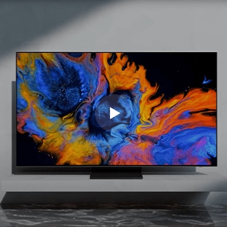 A Samsung OLED S95D TV.