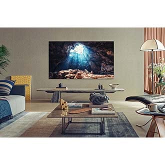 Samsung QLED QN800A with Neo quantum processor 8K is showing the clear picture
