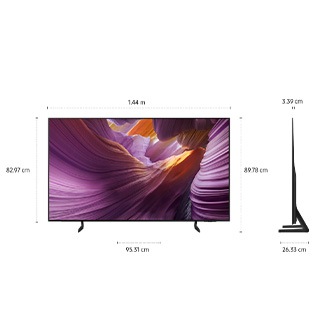 1.63 m (65) OLED S85F 4K Samsung Vision AI Smart TV Black