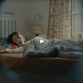 A floor that displays the words Upscale your everyday within a painted square.