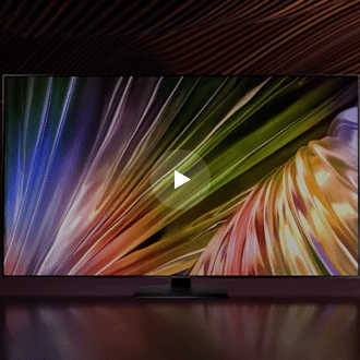 A Samsung QLED QN87/85D TV.