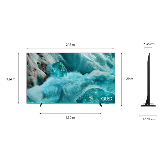 2.47 m (98) QLED Q7F 4K Samsung Vision AI Smart TV (2025) Black