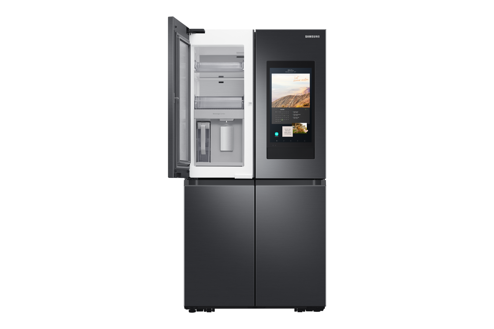 Samsung 4 door on sale refrigerator family hub