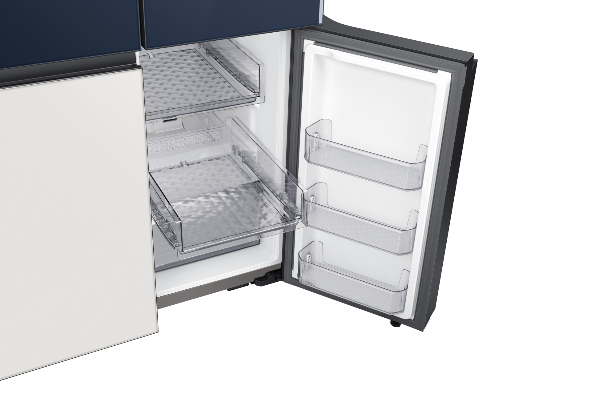 freezer-sliding-shelf White