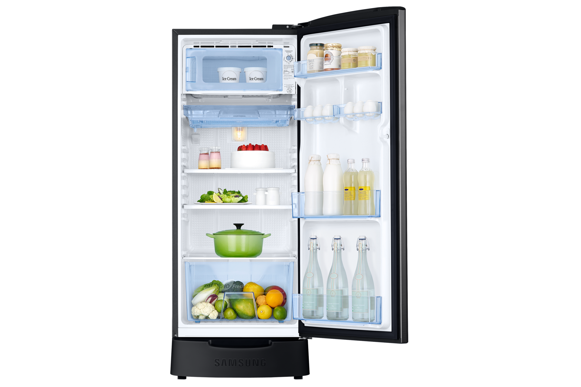 front-open-with-food Black