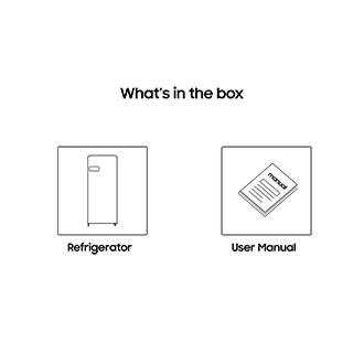 183 L Stylish Grandé Design Single Door Refrigerator RR20C2Y23S8 Elegant Inox