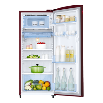 front-open-with-food Burgundy Red