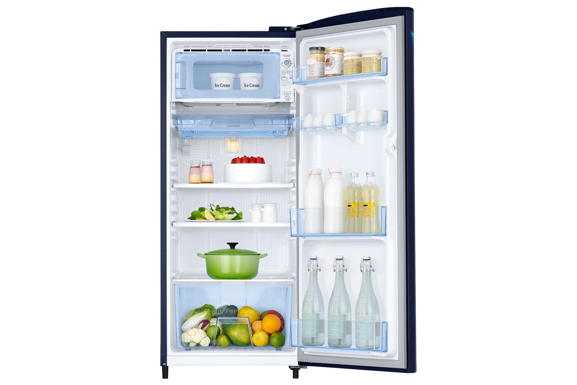 front-open-with-food Blue