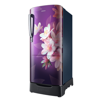 RR20F1823 One Door with Digital Inverter Technology R-Perspective Blue 