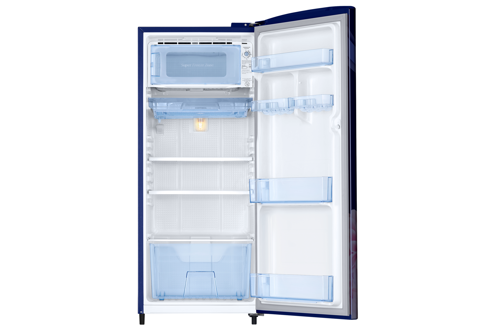 RR20F2723 One Door with Digital Inverter Technology Front-Open Blue 