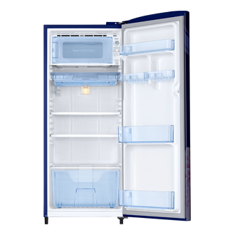 RR20F2723 One Door with Digital Inverter Technology Front-Open Blue 