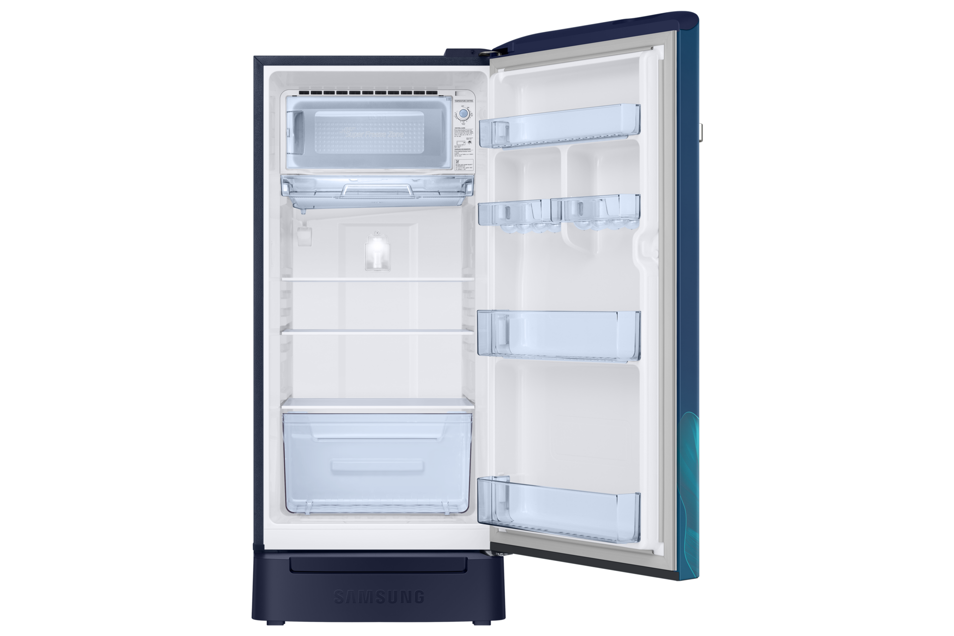 front-open-without-food Blue