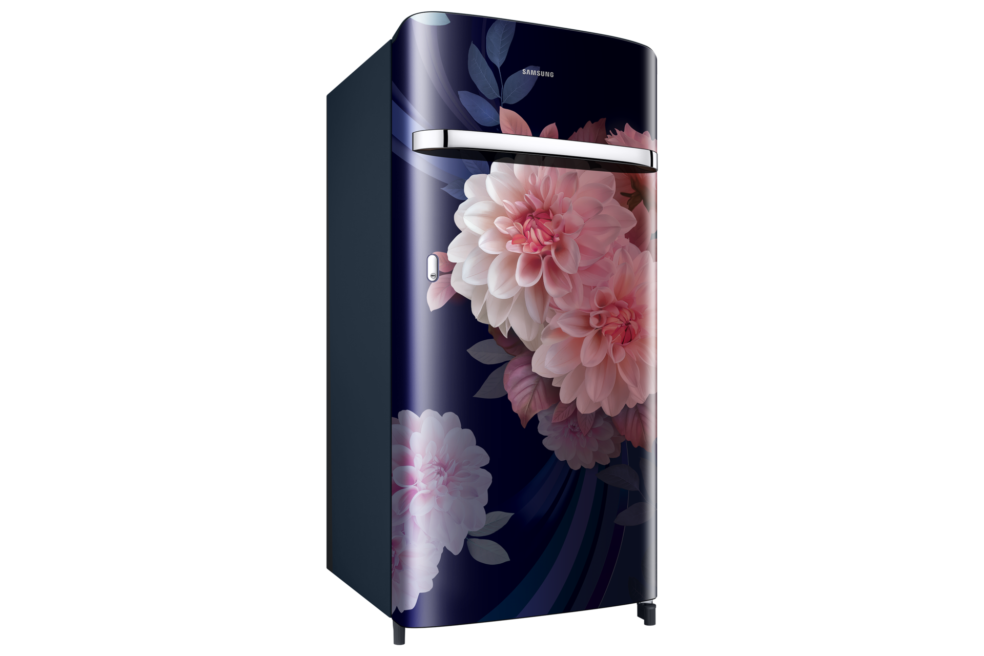 RR21H2G25BB, Single Door Refrigerator with Horizontal Curve Design 189 L Begonia Blue