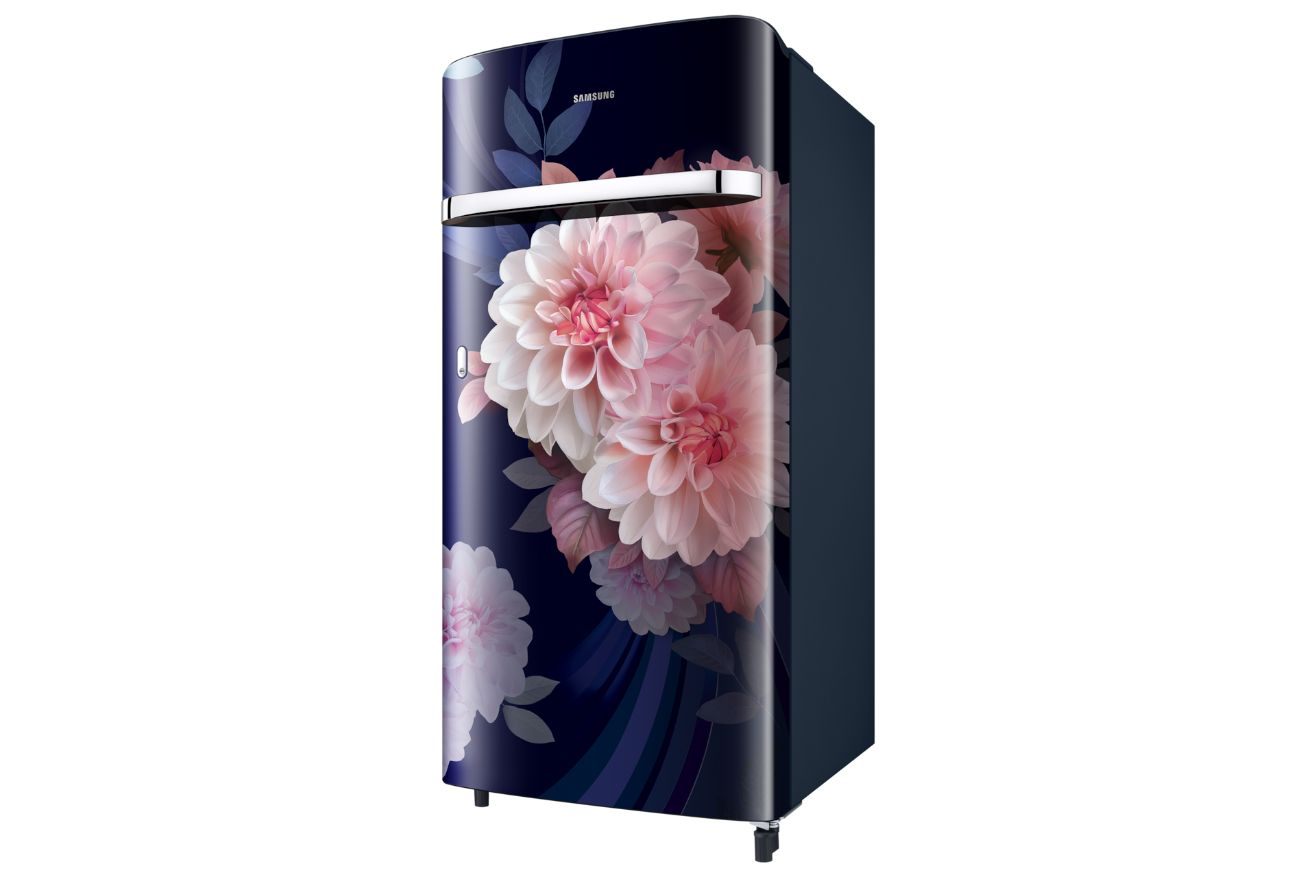 RR21H2G25BB, Single Door Refrigerator with Horizontal Curve Design 189 L Begonia Blue