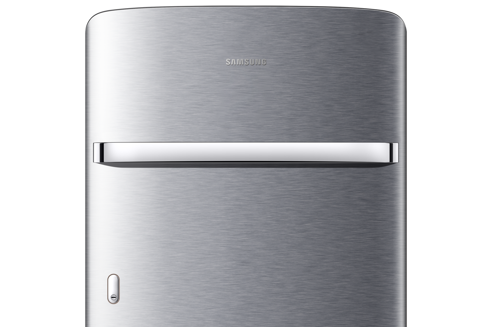 RR21H2G25S8, Single Door Refrigerator with Horizontal Curve Design 189 L Detail1-Handle Metallic Silver 