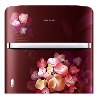 RR21H2H24 1Door Refrigerators with Digi-Touch Cool™ RR21/RR23 Detail2-Handle Red 