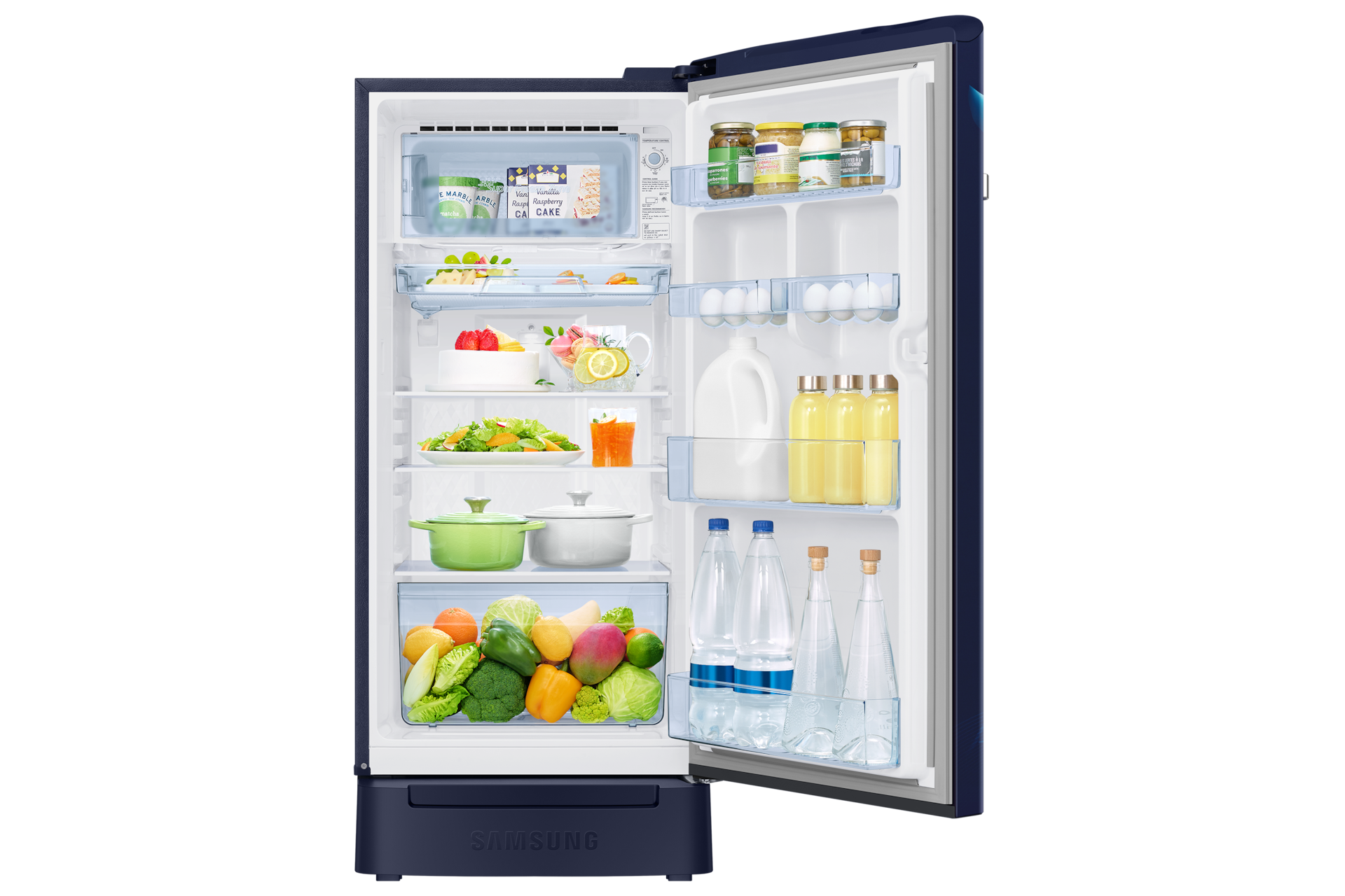 RR21H2H24 1Door Refrigerators with Digi-Touch Cool™ RR21/RR23 Inside-Food Blue 
