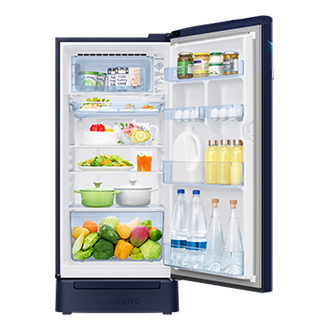 RR21H2H24 1Door Refrigerators with Digi-Touch Cool™ RR21/RR23 Inside-Food Blue 