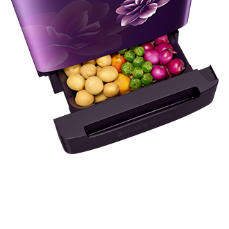 RR21H2H25 RR2000TH 1Door Refrigerators with Digi-Touch Cool™ RR21/RR23 Detail1-Base-Stand-Drawer Purple 
