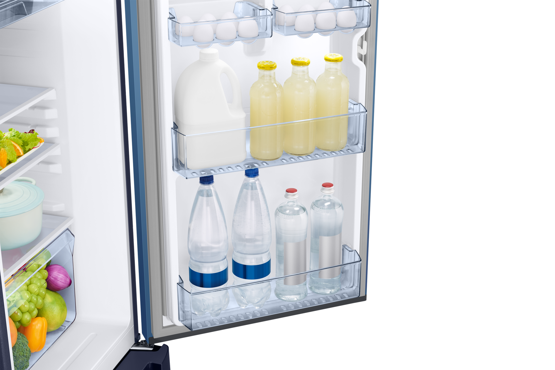 RR21H2H25 RR2000TH 1Door Refrigerators with Digi-Touch Cool™ RR21/RR23 Detail6-Door-Bin Blue 